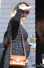 Pregnant KIRSTEN DUNST at McConnell