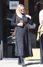 Pregnant KIRSTEN DUNST at McConnell