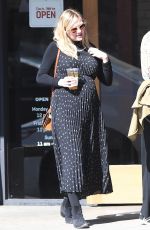 Pregnant KIRSTEN DUNST at McConnell