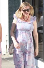 Pregnant KIRSTEN DUNST Out in Los Angeles 01/31/2018