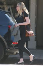 Pregnant KIRSTEN DUNST Out in Los Angeles 02/20/2018