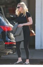Pregnant KIRSTEN DUNST Out in Los Angeles 02/20/2018