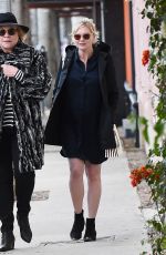 Pregnant KIRSTEN DUNST Out Shopping in Los Angeles 02/27/2018