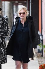 Pregnant KIRSTEN DUNST Out Shopping in Los Angeles 02/27/2018