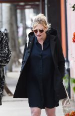 Pregnant KIRSTEN DUNST Out Shopping in Los Angeles 02/27/2018