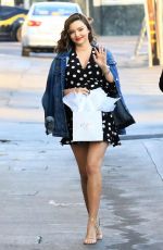 Pregnant MIRANDA KERR at Jimmy Kimmel Live in Los Angeles 02/06/2018