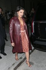 PRIYANKA CHOPRA Leaves Bottega Veneta Fashion Show in New York 02/09/2018