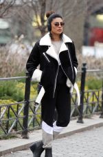 PRIYANKA CHOPRA on the Set of Quantico in Central Park in New York 02/02/2018