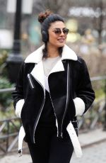 PRIYANKA CHOPRA on the Set of Quantico in Central Park in New York 02/02/2018