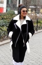 PRIYANKA CHOPRA on the Set of Quantico in Central Park in New York 02/02/2018