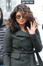 PRIYANKA CHOPRA on the Set of Quantico in New York 02/04/2018