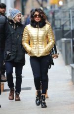 PRIYANKA CHOPRA on the Set of Quantico in New York 02/04/2018