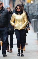 PRIYANKA CHOPRA on the Set of Quantico in New York 02/04/2018