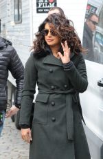 PRIYANKA CHOPRA on the Set of Quantico in New York 02/04/2018
