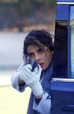 PRIYANKA CHOPRA on the Set of Quantico in New York 02/12/2018