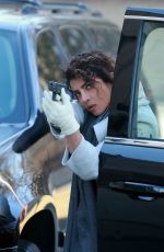 PRIYANKA CHOPRA on the Set of Quantico in New York 02/12/2018