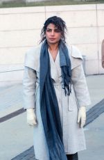 PRIYANKA CHOPRA on the Set of Quantico in New York 02/12/2018