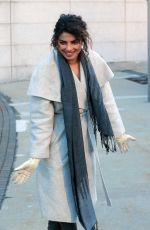 PRIYANKA CHOPRA on the Set of Quantico in New York 02/12/2018
