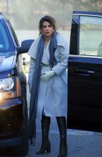 PRIYANKA CHOPRA on the Set of Quantico in New York 02/12/2018