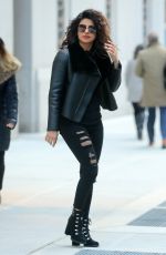PRIYANKA CHOPRA Out and About in New York 02/14/2018
