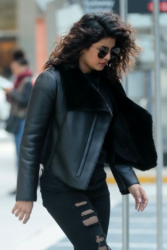 PRIYANKA CHOPRA Out and About in New York 02/14/2018
