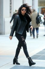 PRIYANKA CHOPRA Out and About in New York 02/14/2018
