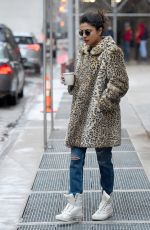 PRIYANKA CHOPRA Out for Coffee in New York 02/07/2018