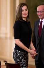 QUEEN LETIZIA OF SPAIN at Tomas Francisco Prieto 28th Edition Presentation in Madrid 02/09/2018
