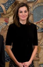 QUEEN LETIZIA OF SPAIN at Tomas Francisco Prieto 28th Edition Presentation in Madrid 02/09/2018