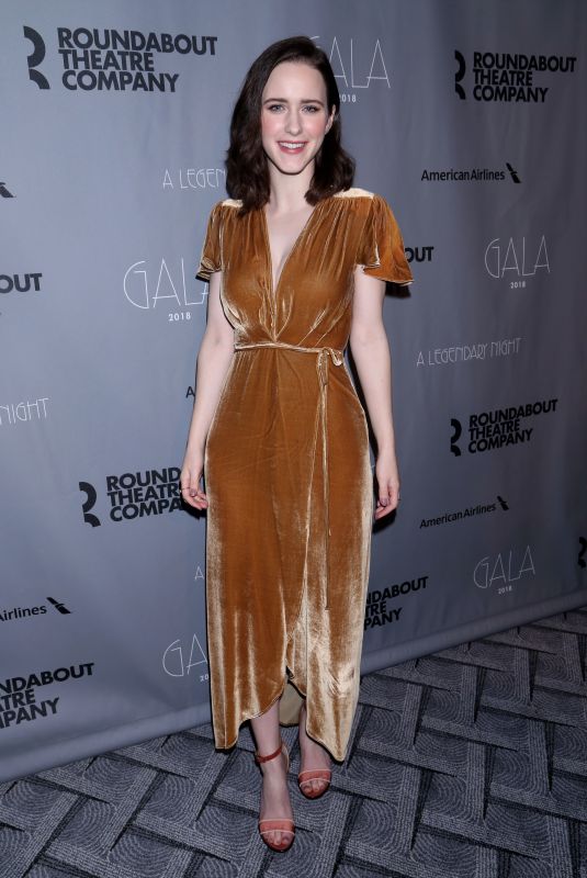 RACHEL BROSNAHAN at Roundabout Theatre Company Gala 2018 in New York 02/26/2018