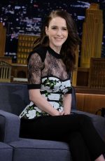 RACHEL BROSNAHAN at Tonight Show Starring Jimmy Fallon in New York 02/08/2018