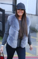 REBEKAH VARDY Leaves ITV Studios in London 02/22/2017