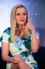 REESE WITHERSPOON at A Wrinkle in Time Press Conference in Los Angeles 02/25/2018