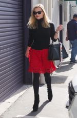 REESE WITHERSPOON in Black and Red Outfit for Valentine