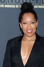 REGINA KING at Unsolved the Murders of Tupac and the Notorious B.I.G. Premiere in Los Angeles 02/22/2018