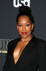 REGINA KING at Unsolved the Murders of Tupac and the Notorious B.I.G. Premiere in Los Angeles 02/22/2018