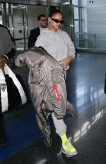 RIHANNA at JFK Airport in New York 01/27/2018