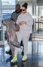 RIHANNA at JFK Airport in New York 01/27/2018