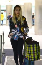 RITA ORA Arrives at Airport in Miami 02/23/2018