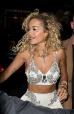 RITA ORA Arrives at Warner Music Brits After-party in London 02/21/2018