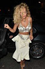 RITA ORA Arrives at Warner Music Brits After-party in London 02/21/2018