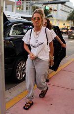 RITA ORA at Hit Factory in Miami Beach 02/24/2018