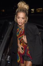 RITA ORA at Vogue x Tiffany & Co Bafta Afterparty in London 02/18/2018