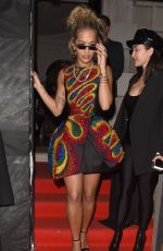 RITA ORA at Vogue x Tiffany & Co Bafta Afterparty in London 02/18/2018