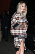 RITA ORA Heading to Kelly and Ryan Show in New York 02/01/2018