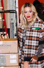 RITA ORA Heading to Kelly and Ryan Show in New York 02/01/2018