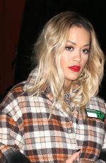 RITA ORA Heading to Kelly and Ryan Show in New York 02/01/2018