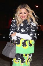 RITA ORA Out in New York 01/31/2018