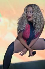 RITA ORA Performs at Kosovo Independence Celebrations in Pristina 02/17/2018