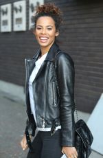 ROCHELLE HUMES at ITV Studios in London 02/06/2018